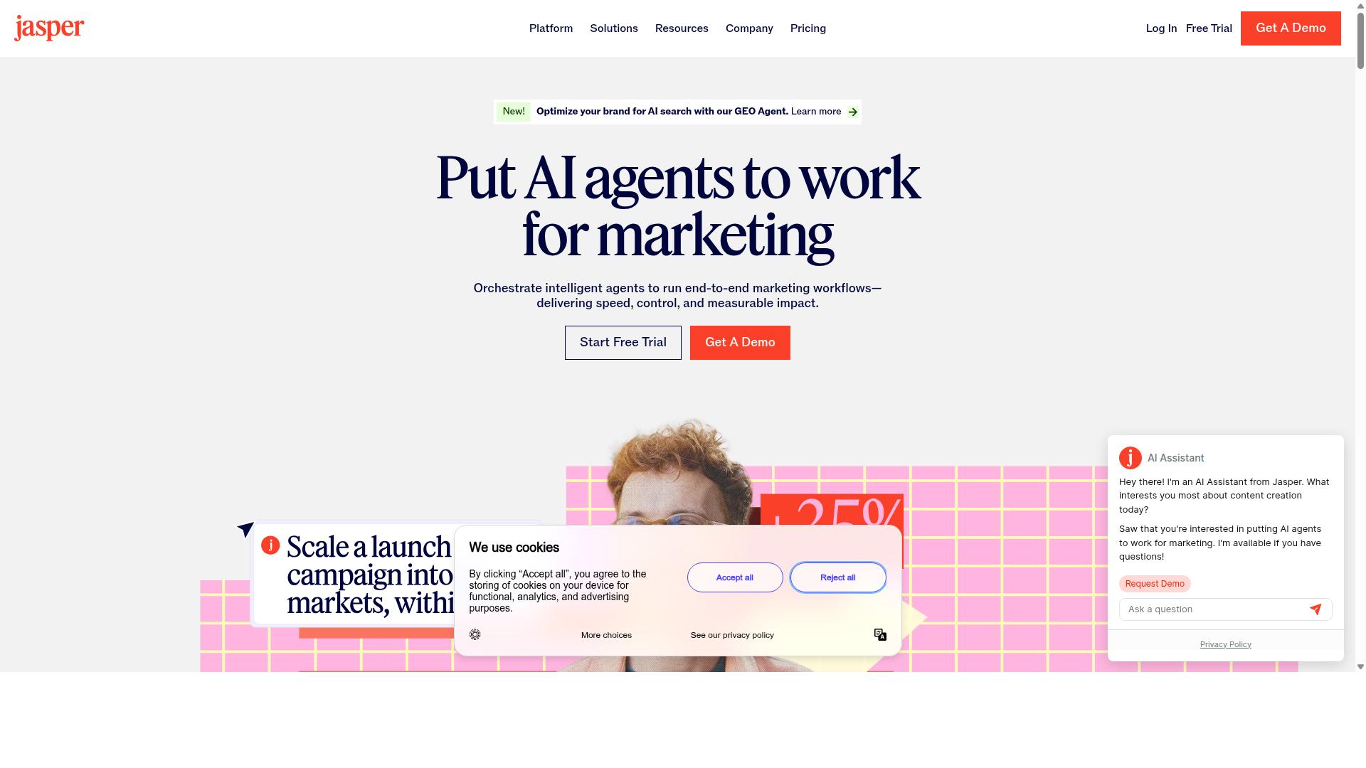 Jasper website